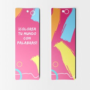 Separadores Creativos Colorea tu mundo con palabras