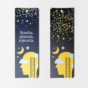 Separadores Creativos de libro Sueña plantea ejecuta